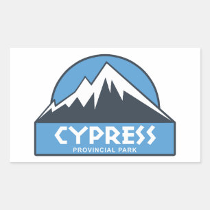 Cypress Provincial Park Rectangular Sticker