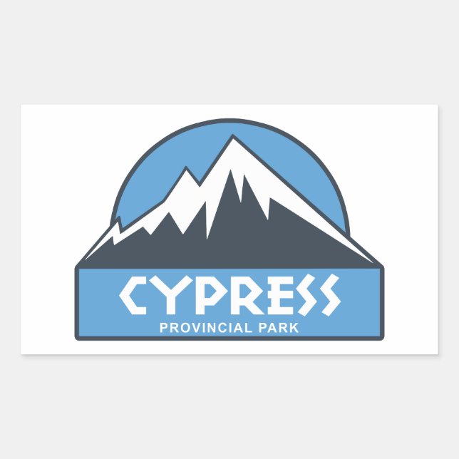 Cypress Provincial Park Rectangular Sticker (Front)
