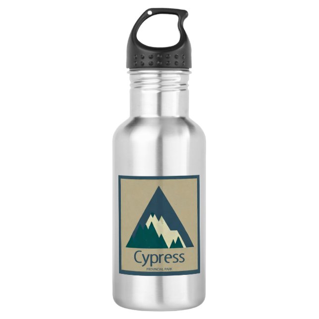 Cypress Provincial Park Rustic 532 Ml Water Bottle (Front)
