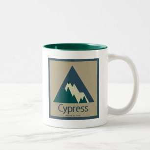 Cypress Provincial Park Rustic Two-Tone Coffee Mug