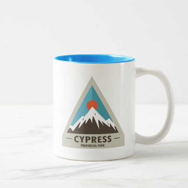 Cypress Provincial Park Two-Tone Coffee Mug (Right)