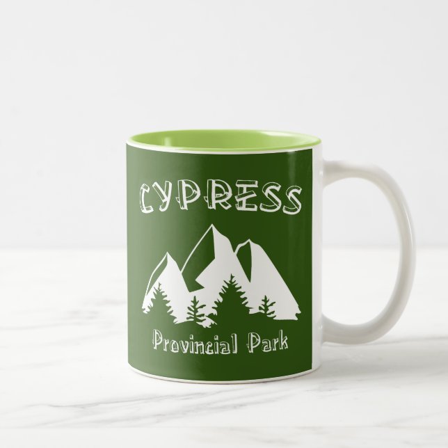Cypress Provincial Park Two-Tone Coffee Mug (Right)