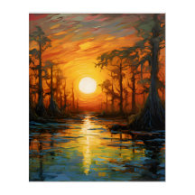 Cypress Serenade: A Bayou Melody