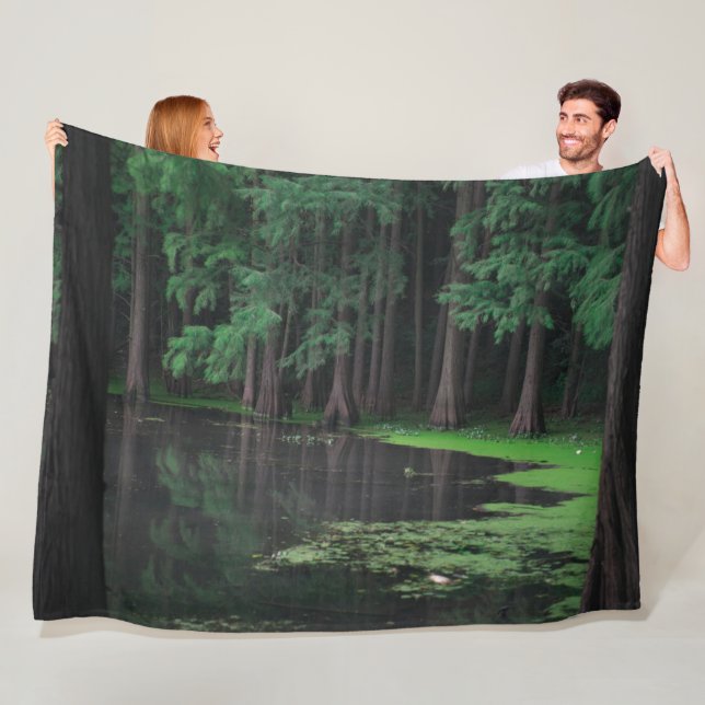 CYPRESS SWAMP FLEECE BLANKET (In Situ)