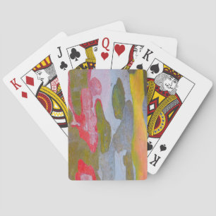 Cypress tree bark patterns, Italy Playing Cards