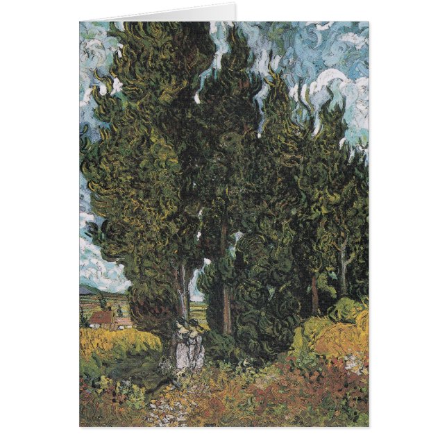 Cypress Trees by Van Gogh (Front)