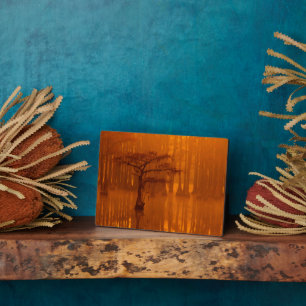 Cypress Trees George Smith State Park Plaque