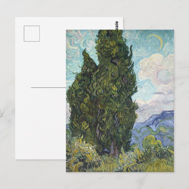 Cypresse by Van Gogh Postcard (Front/Back)
