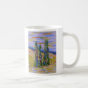 Cypresses Coffee Mug