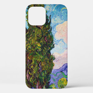 Cypresses, Van Gogh iPhone 12 Case