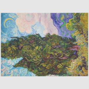 Cypresses, Van Gogh Tissue Paper