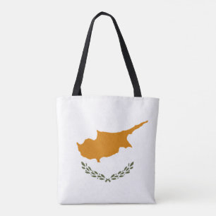 Cypriot Flag, Flag of Cyprus Tote Bag
