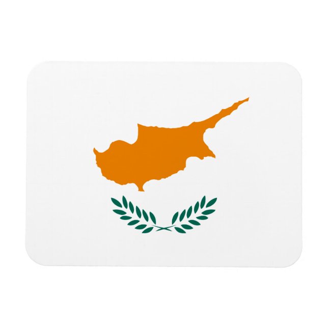 Cypriot Flag Magnet (Horizontal)
