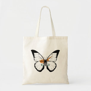 Cyprus Butterfly Flag Tote Bag