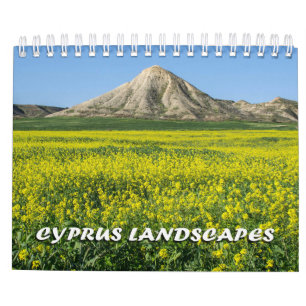 Cyprus calendar landscapes