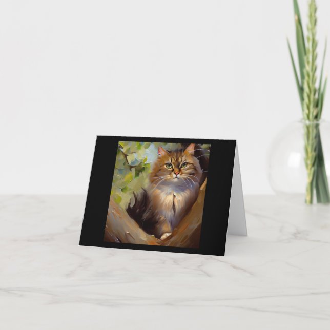 Cyprus Cat  Card (Front)