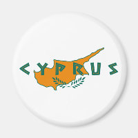 cyprus country map flag travel symbol nation