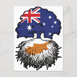Cyprus Cypriot Australian Australia Tree Roots Postcard