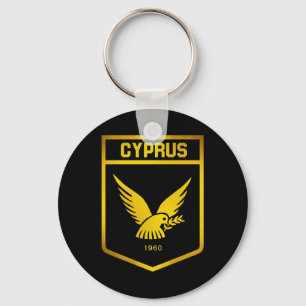 Cyprus Emblem Key Ring