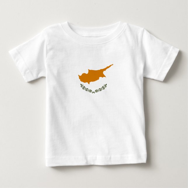 Cyprus Flag Baby T-Shirt (Front)