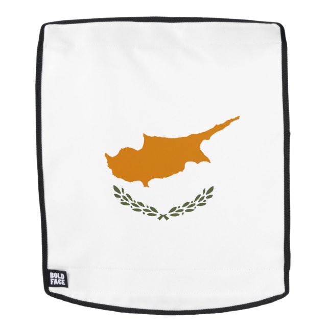 Cyprus Flag Backpack (Removable Face)