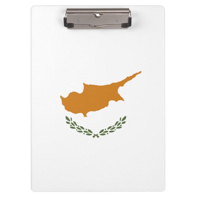Cyprus flag clipboard (Front)