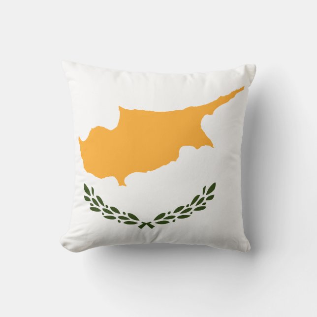Cyprus Flag Cushion (Front)