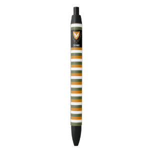 Cyprus Flag Cute Patriotic Black Ink Pen