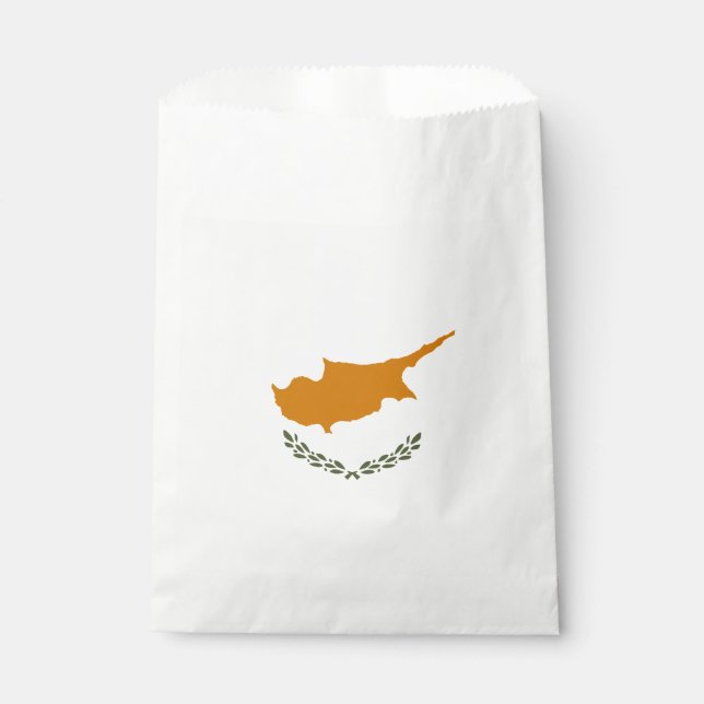 Cyprus Flag Favour Bags (Front)
