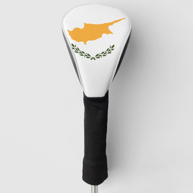 Cyprus Flag Golf Head Cover (Front)