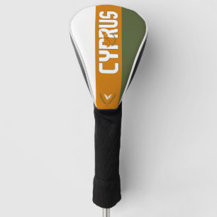 Cyprus Flag Gorgeous Patriotic Golf Head Cover
