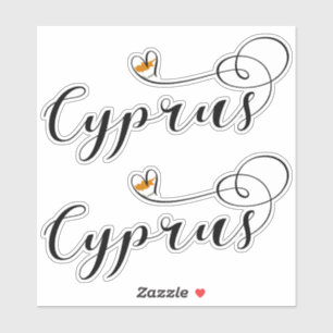 Cyprus Flag Heart, Cypriot