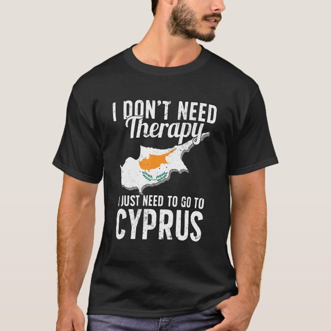 Cyprus Flag I Cyprus Flag I Vacation Cyprus T-Shirt (Front)