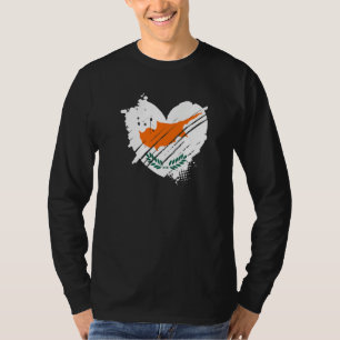 Cyprus Flag I love Cyprus It is in my DNA for Cyp T-Shirt