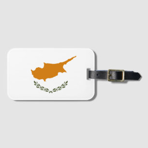 Cyprus Flag Luggage Tag