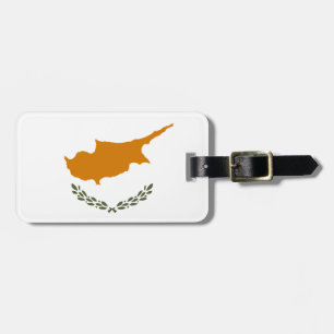 Cyprus Flag Luggage Tag