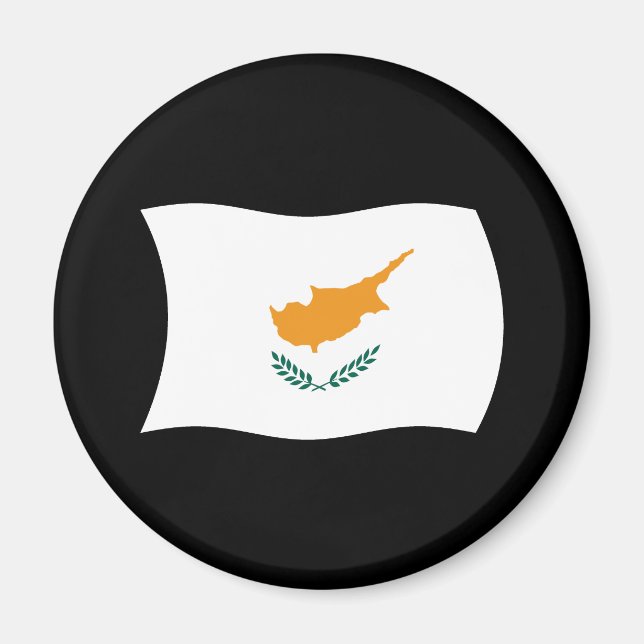 Cyprus Flag Magnet (Front)