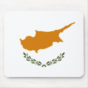 Cyprus Flag Mouse Mat