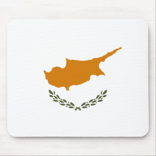 Cyprus Flag Mouse Mat