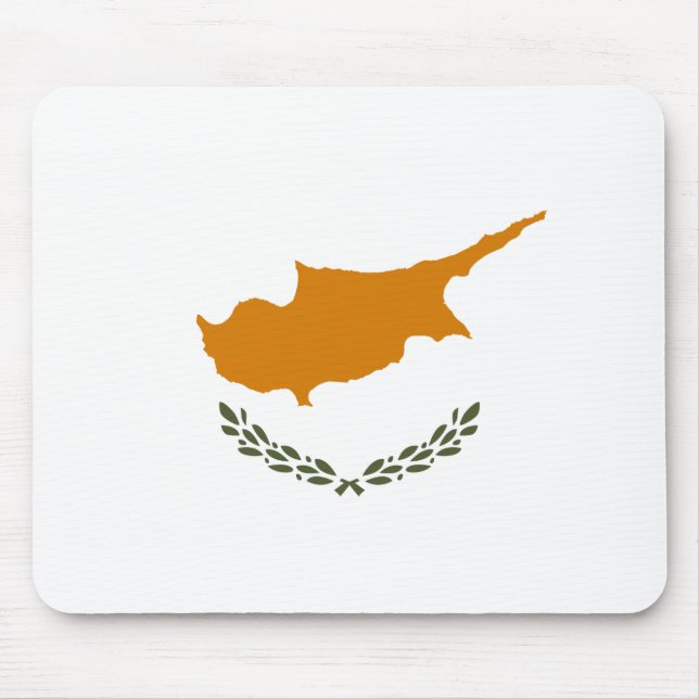 Cyprus Flag Mouse Mat (Front)