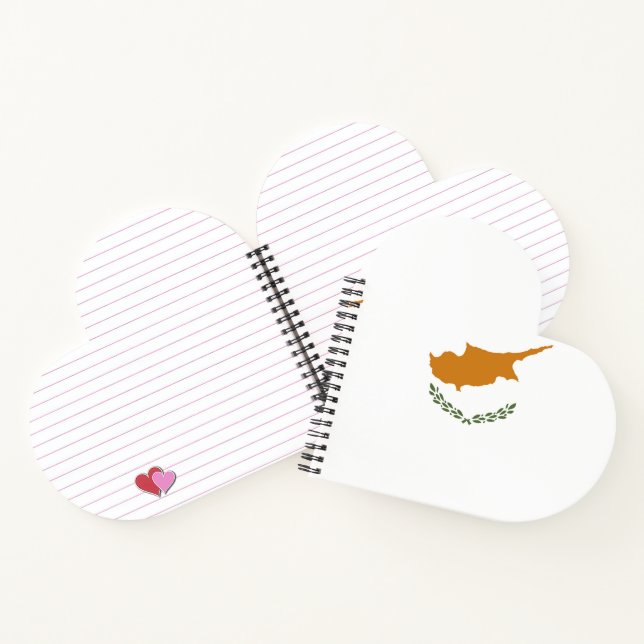 Cyprus flag notebook (Inside)