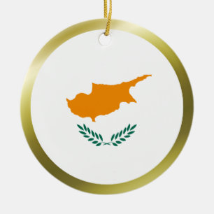 Cyprus Flag Ornament