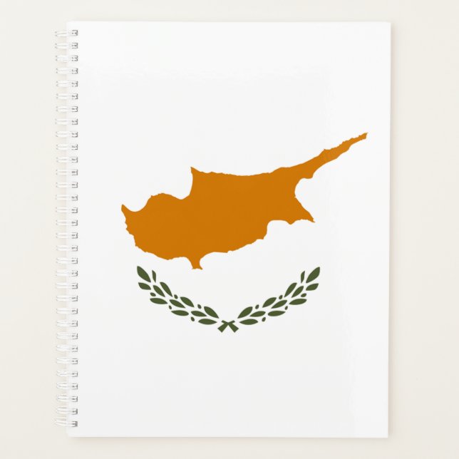 Cyprus Flag Planner (Front)