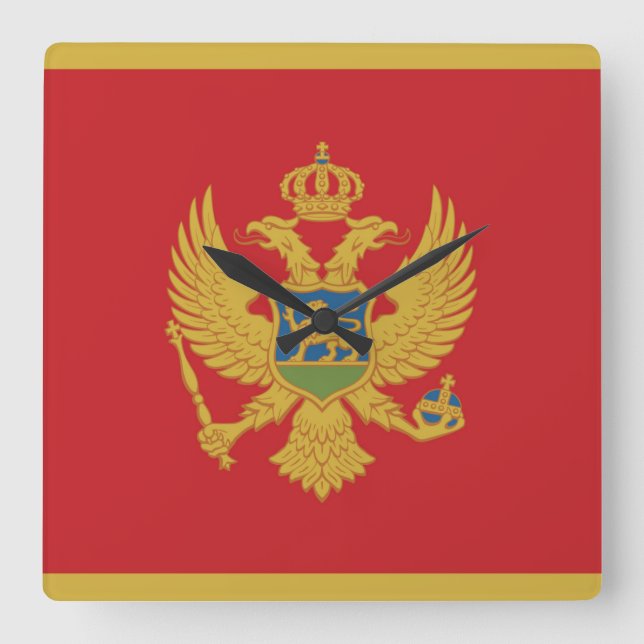 Cyprus Flag Square Wall Clock (Front)