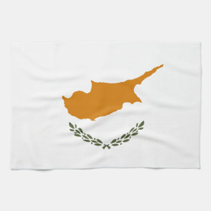 Cyprus Flag Tea Towel