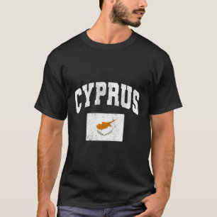 Cyprus Flag Throwback T-Shirt