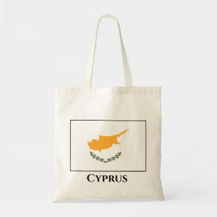 Cyprus Flag Tote Bag