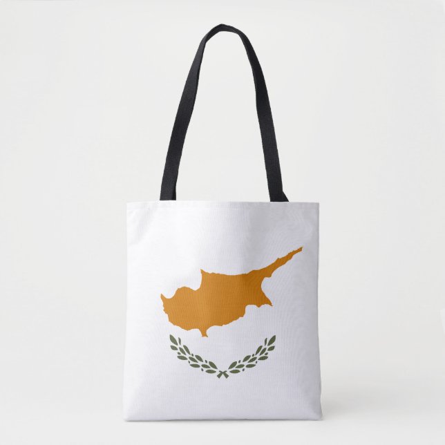 Cyprus Flag Tote Bag (Front)