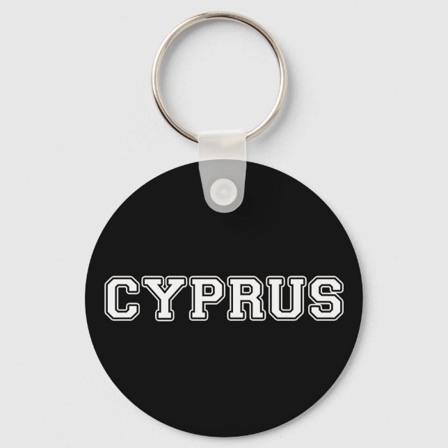 Cyprus Key Ring (Front)