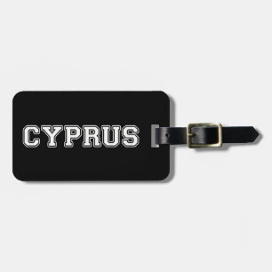 Cyprus Luggage Tag